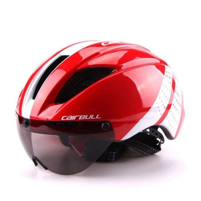 Casque de vélo route Aero Ultra-léger FUNMOON CB-15 Rouge