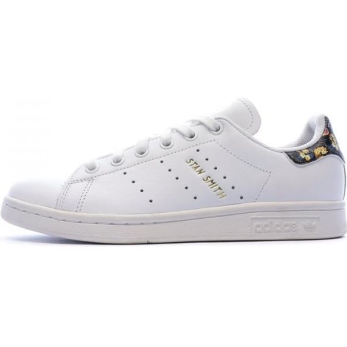 Stan smith shop fleur noir