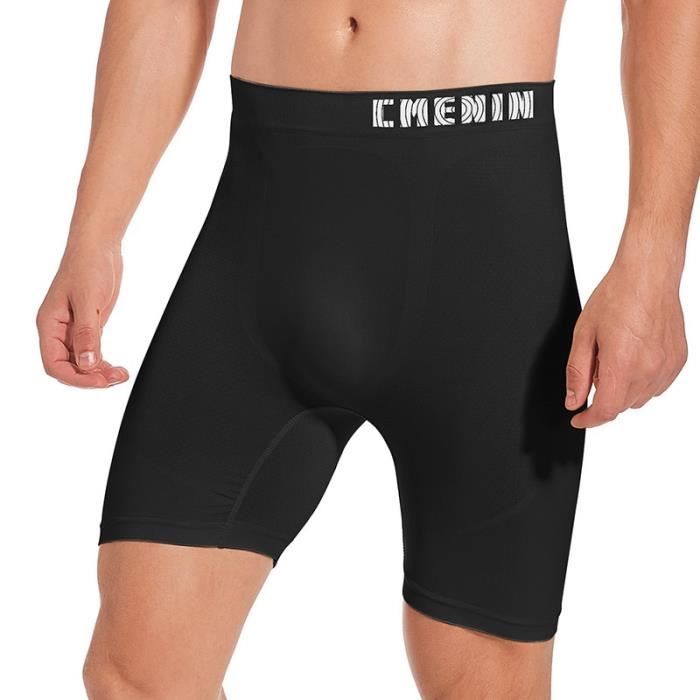 Sous vetement CM101 Culotte souple sans couture pour homme en maille respirante en Nylon Blanc Blanc Cdiscount Pret a Porter