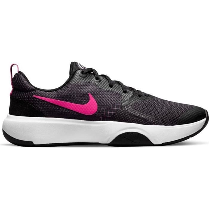 Baskets NIKE CITY REP TR Talon plat Noir Lacets Noir