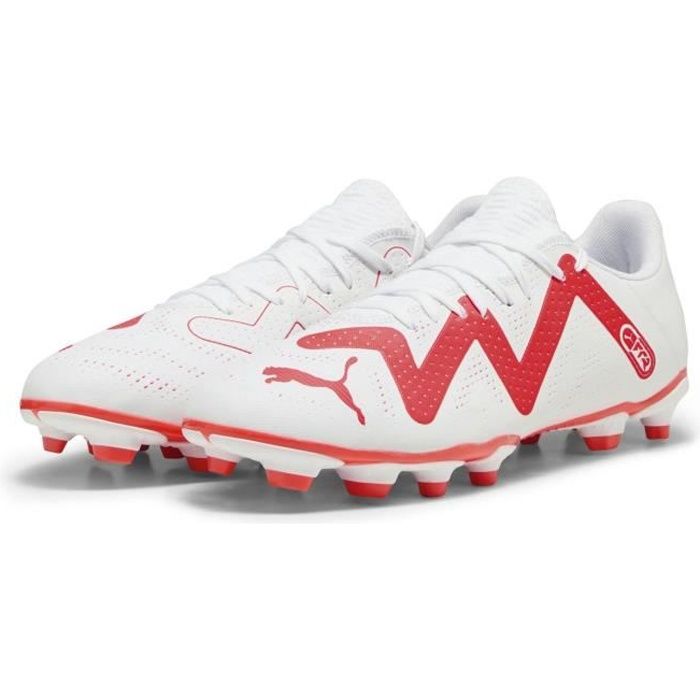 Chaussures de foot - PUMA - FUTURE PLAY - Crampons moulés - Homme - Blanc