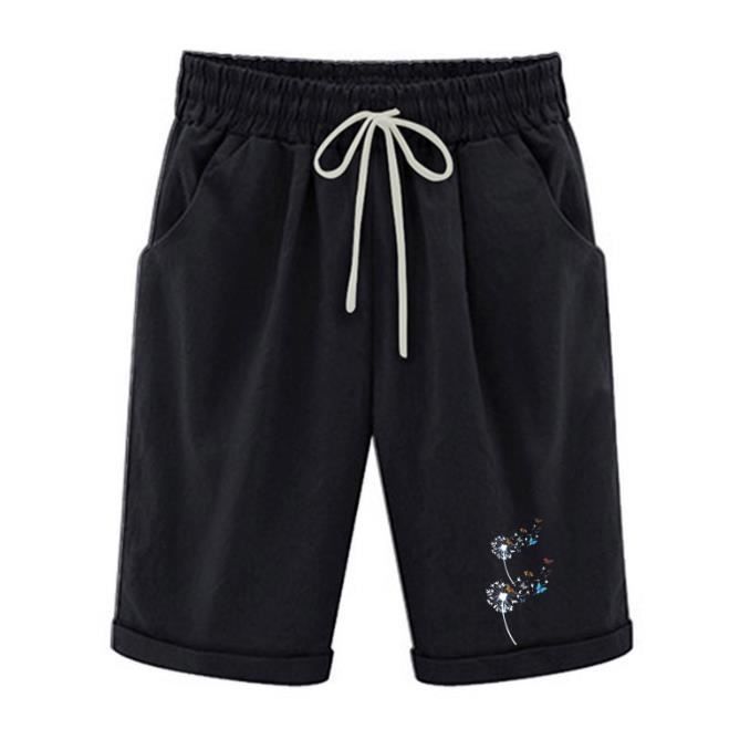 Pantalon Ample Pour Fille - Taille Haute élastique, Léger Et Respirant - Style Décontracté Avec Poches - Parfait Pour Vacances, école, Quotidien