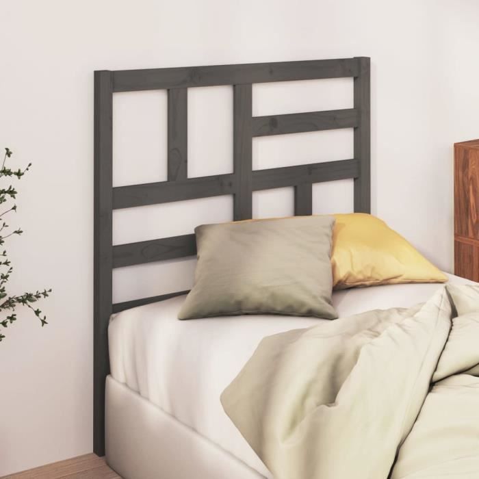 Têtes de lit pour adulte 106x4x104cm, Bois massif de pin Pour