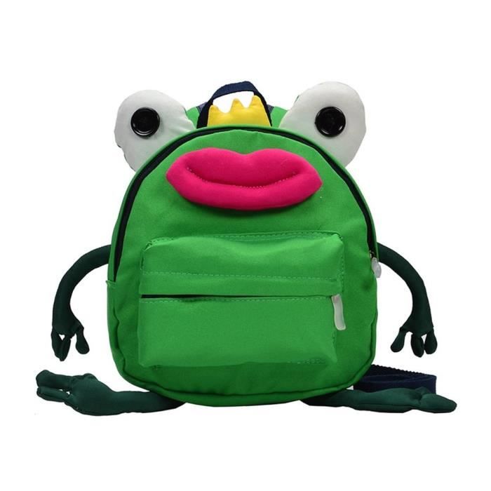 Drôle Grenouille Forme Enfants Sac À Dos Unisexe Anti-perdu Enfants Sac  D'école Résistant À L'usure Garçons Filles Sac À Dos Fardeau - Cdiscount  Bagagerie - Maroquinerie