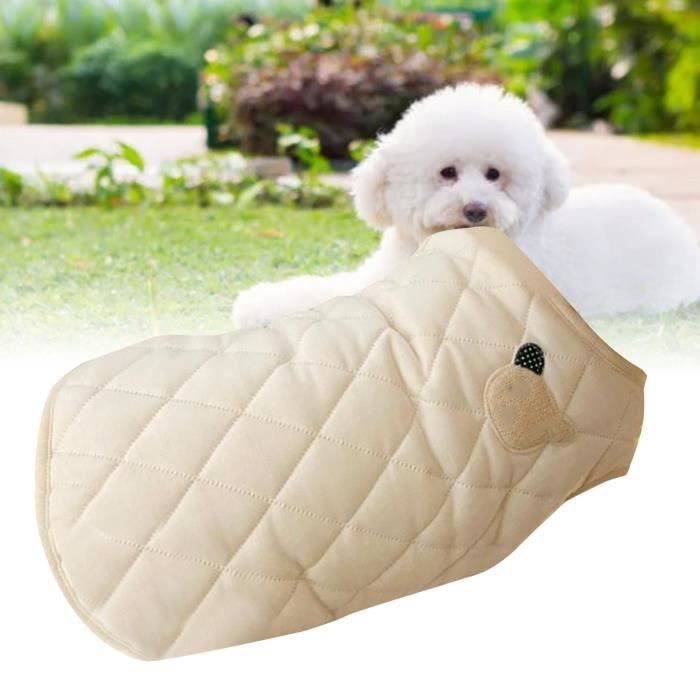 Meilleurs prix pour Manteau chaud pour chien SALUTUYA - Blanc - Polyester - Confortable et épais