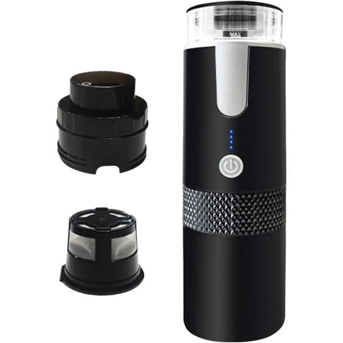 KENANLAN Cafetière Portable Automatique - Petite Machine à Café Universelle Pour Voyage, Camping, Bureau Et Maison