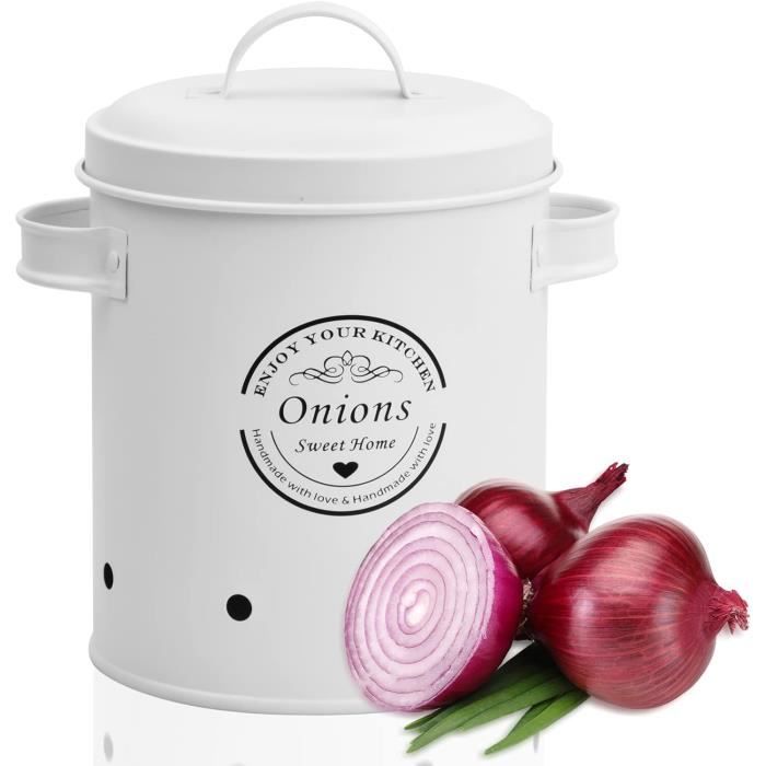 Theo&Cleo Lot De 3 Boîtes De Rangement Pour Pommes De Terre, Oignons Et