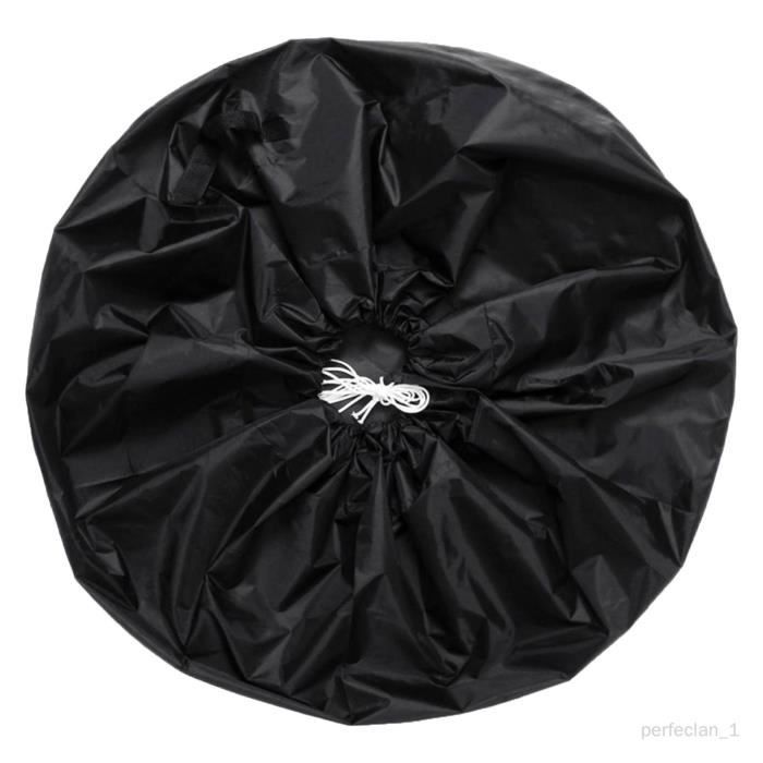 Housse De Roue De Vélo – Tissu Oxford 600D, PVC Intérieur, Ouverture Semi-circulaire, VTT 26/27.5/29″