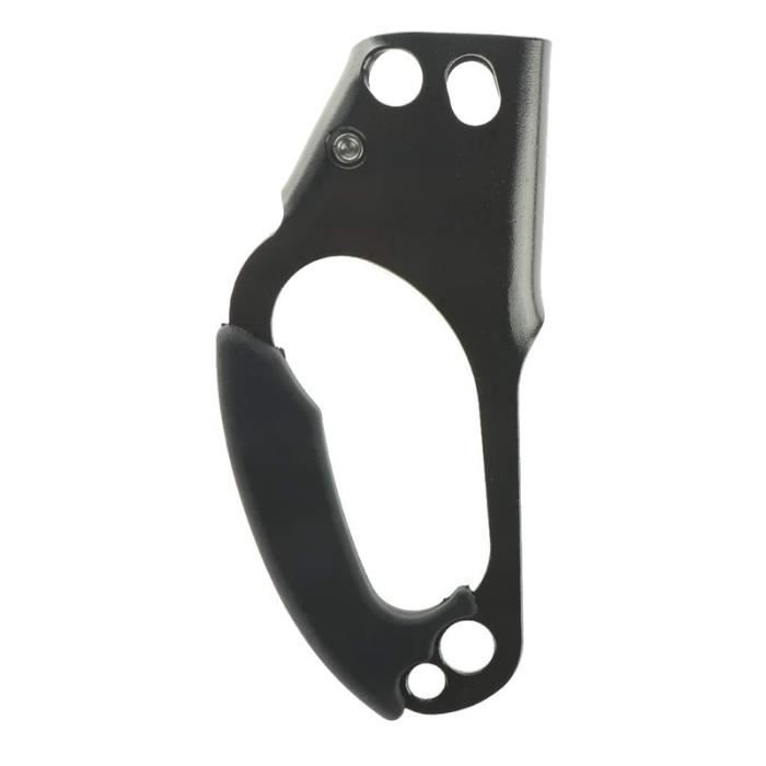 Alomejor Ascenseur D'Escalade Main Droite - Alliage Aluminium-Magnésium, Pour Corde 8-13mm
