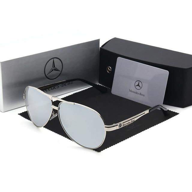 Mercedes Benz Polarisees lunettes de Soleil Homme Femme Noir Achat Vente lunettes de soleil Mixte Adulte Cdiscount
