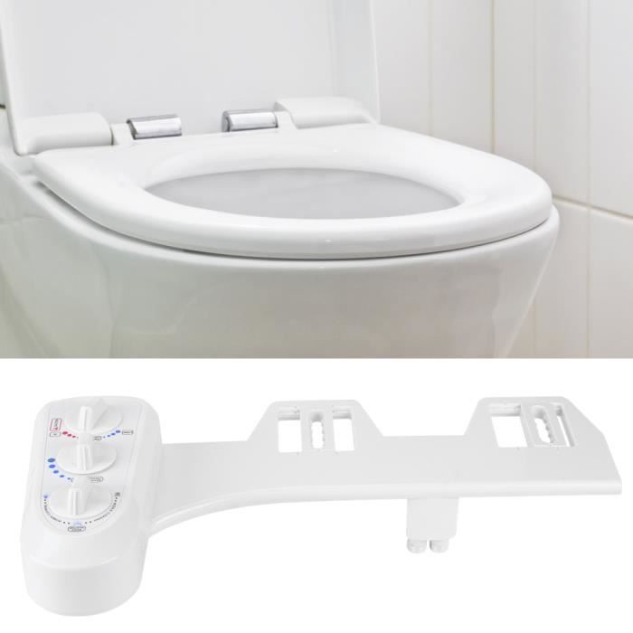 Bidet Nettoyeur de Toilettes Kit Douchette Bidet pour WC Buse Double Eau  Froide - Chaude Hygiène Intime Bidet Toilettes Pratique - Cdiscount  Bricolage
