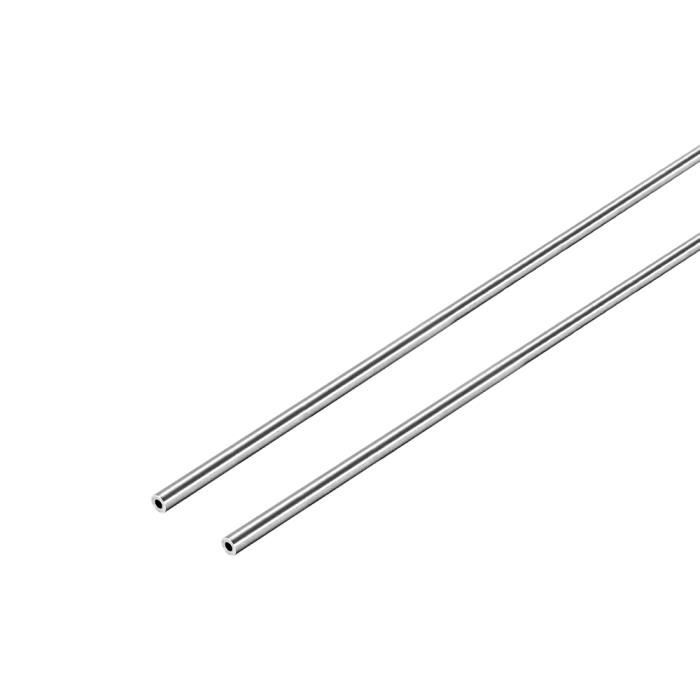 Sourcing Map Tige Acier Inoxydable 304 4mm X 250mm - Lot De 5 Barres Rondes Solides