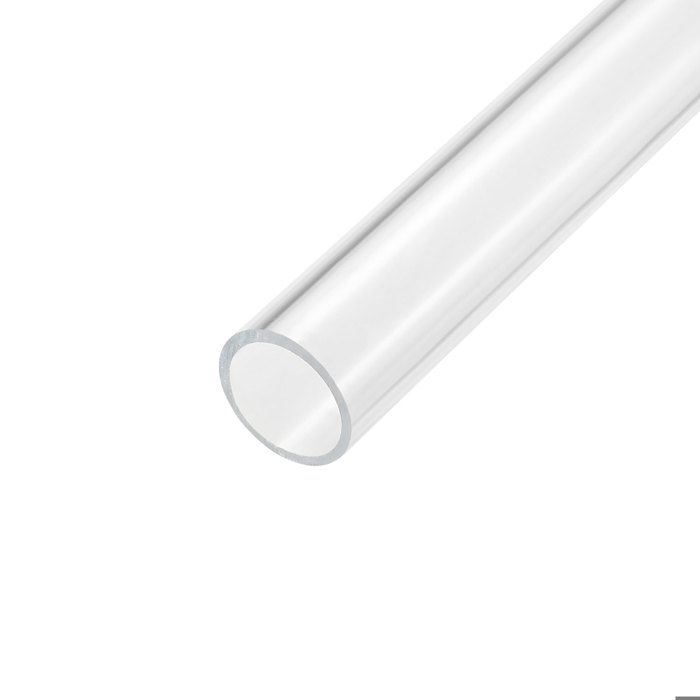 Tube Tuyau SOURCING MAP Acrylique Transparent Rigide Rond Tube 31mm ID 35mm OD pour Lampes et Lanternes Eau refroidisement Système