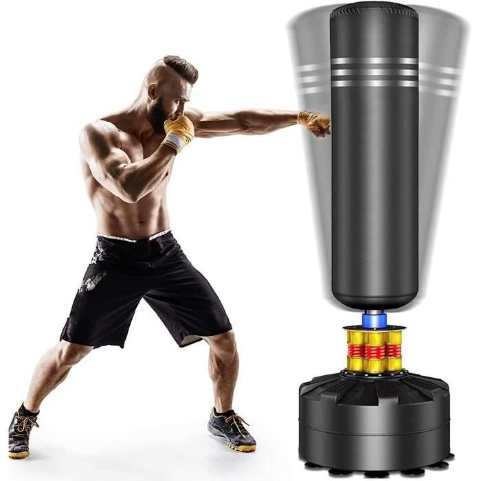 YOLEO Sac de Frappe Autoportant avec Support Sac de Boxe Lourd