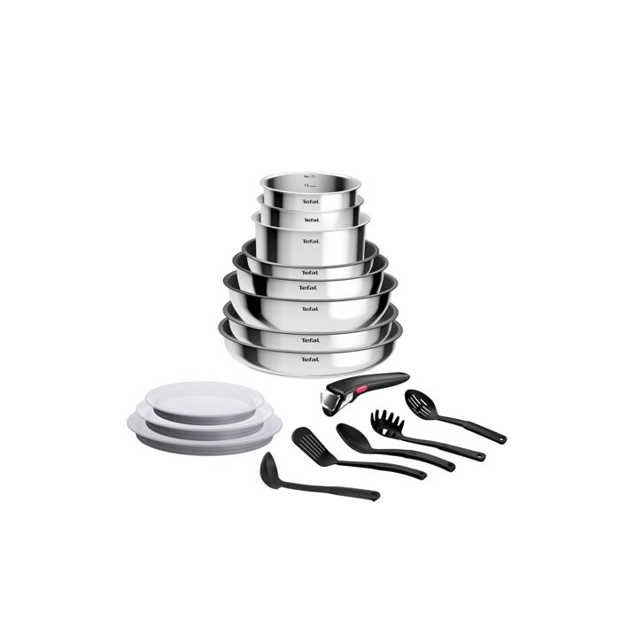 Batterie de cuisine Tefal Ingenio Cook Eat L881SR04 17 pieces