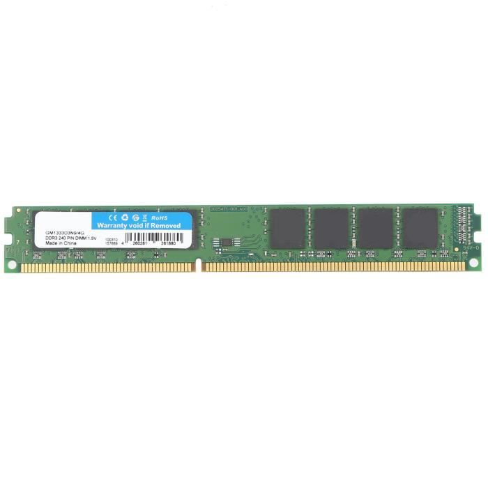 5X(DDR3 16GB 1600MHZ DIMM PC3-12800 1.5V 240 Broches De MéMoire De