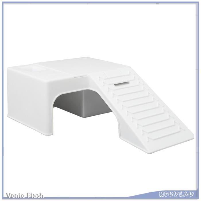 Meilleurs prix pour VGEBY Plateforme de bronzage pour tortue en plastique épais 8.3in Long 5in Wide 2.6in High - Pont pour tortue reptile aquarium