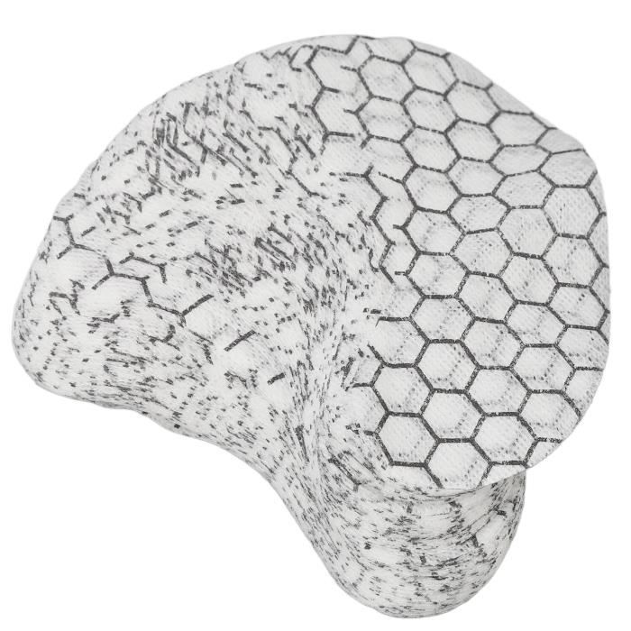 10 Pièces Masque Yeux En Maille PVC Pour Fursuit - Blanc, 30x22 Cm, Trous 0.8 Mm, épaisseur 0.2 Mm