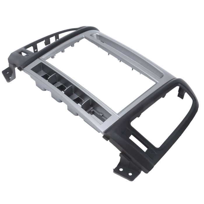 Cadre De Garniture Tableau De Bord Pour Nissan Navara D40 2006-2012 – Cache Autoradio ABS Noir, Installation Facile