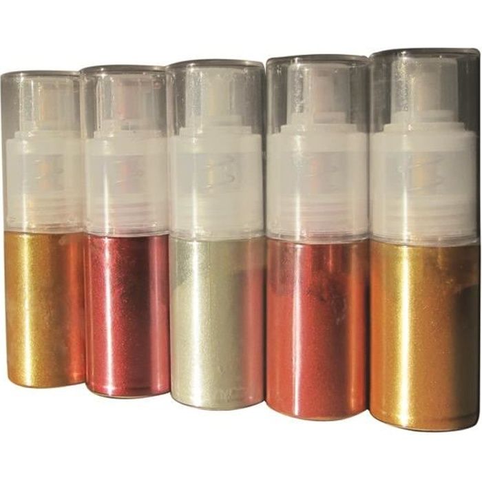 Atomiseur Colorant en poudre or clair - 10G