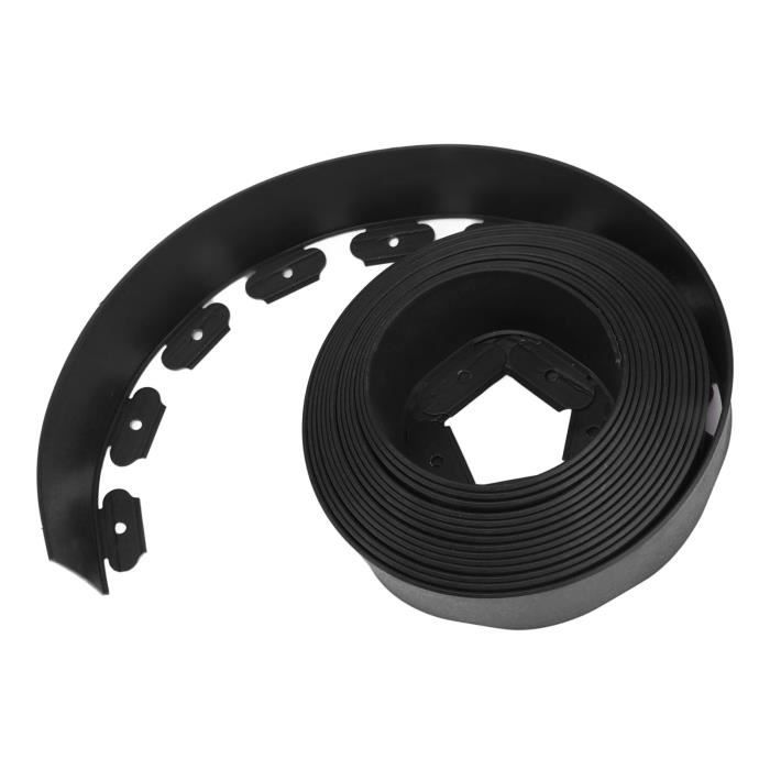Bordures Séparation Parterres Bordure Jardin Flexible - 6 Longueurs 10-100m, Hauteurs 4cm Et 6cm Avec Piquets Bordure Pelouse Plastique
