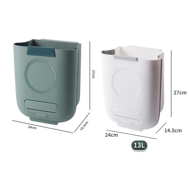 Spurgehom Armoire à poubelle de 13 gallons, armoire de garde