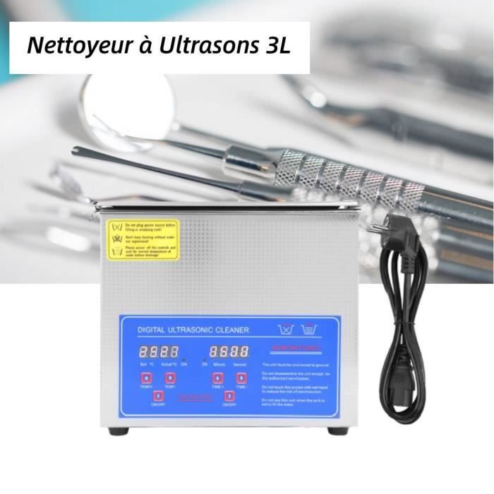Ultrasonic Cleaner Machine De Nettoyage À Réglage Par Bouton Le Bouton