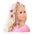 BAYER DESIGN - Tête à coiffer Charlene Super Model blonde avec maquillage-1