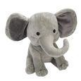 1pc adorable éléphant Plus jouet jouet huggable animal bébé bébé animé peluche jouet pour bébés filles garçons (9 ") parfait-1