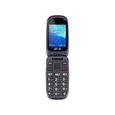 SPC Harmony - Téléphone Portable pour Les Personnes âgées, Grandes Touches, Bouton SOS, mémoires directes, Base de Chargement, Noir-1