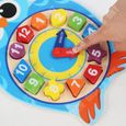 TD® Horloge en grenouille pour enfants montre chiffre grenouille accessoire de jeu ludique apprentissage horaire amusant nouveau-1