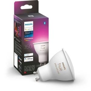Fonctionne avec Alexa Philips Hue Lot de 3 Ampoules connectées White and Color E27 