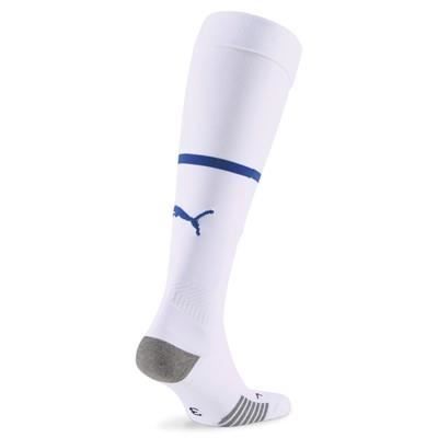 Chaussettes domicile OM 2022 23 blanc bleu 35 38 Cdiscount Sport