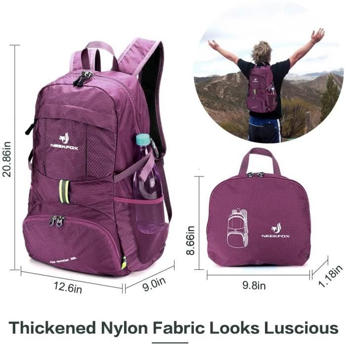 NEEKFOX Sac Dos Compact et L ger de Voyage et Randonn e Sac