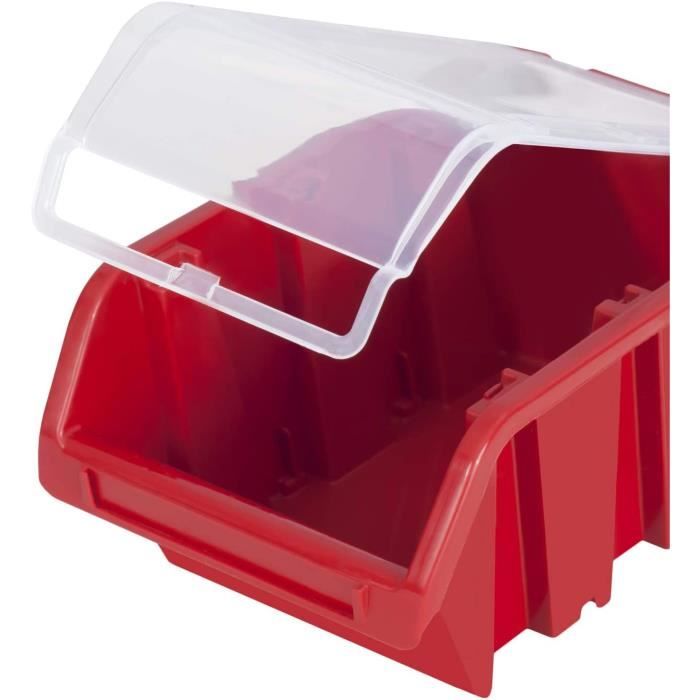 Boîtes Set – 5x Boîte Empilable avec Couvercle 230x160x120 MM – Boîte à ...