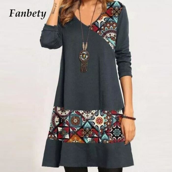 Robe mi hotsell longue trapeze