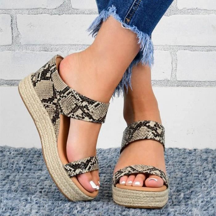 Mules Compensées Mules A Talon Pas Cher Mules Compensées Mules A