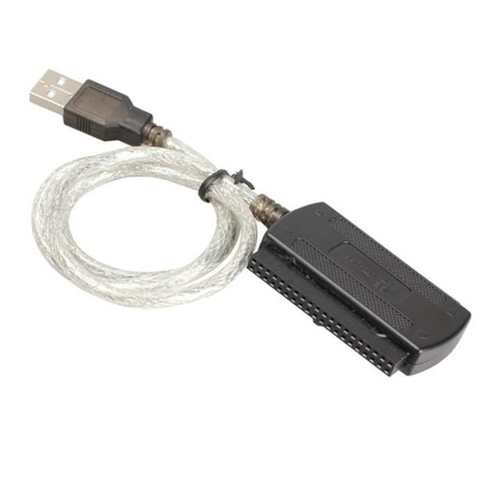 Câble Convertisseur Adaptateur SATA-IDE vers USB 2.0 pour Disque dur -  Meshago Niger