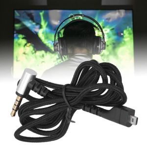 Câble Audio USB-C Mâle 2m Pour SteelSeries Arctis Nova 3 – Remplacement Qualité Supérieure 3,5mm Vers USB-C