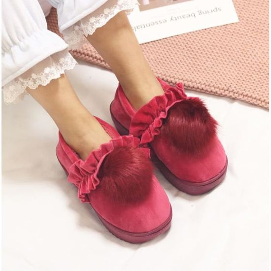 bottines plates daim