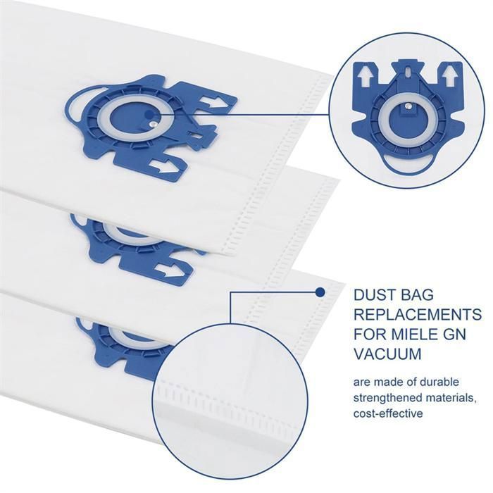 12 Sacs Aspirateur Pour Miele GN - Compatible Classic C1, Complete C2/C3, Série S, Avec Filtres