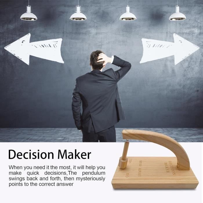 Pendule décision magnétique Legami – Decision Maker 6 réponses