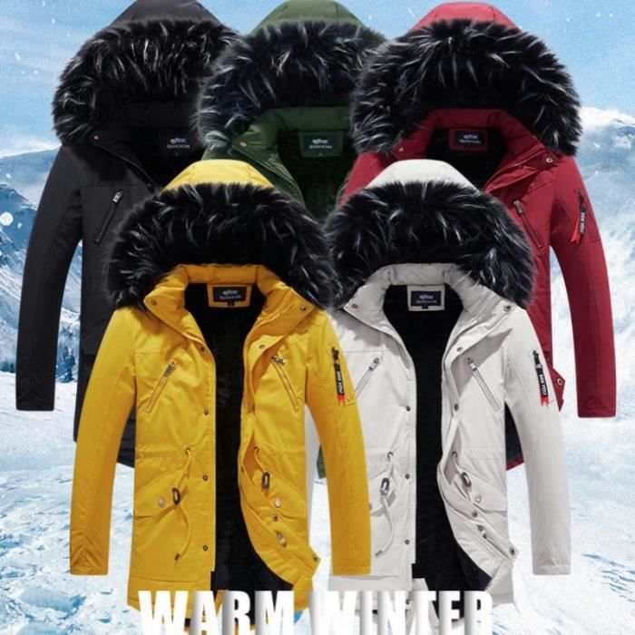 Parka chaude store hiver homme