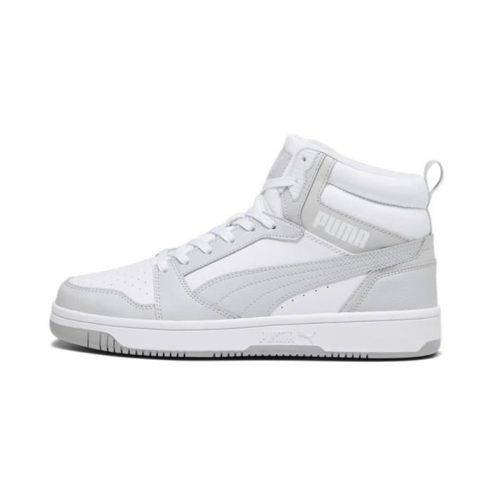 Puma Rebound Blanc Homme 392326 05 37 Blanc Cdiscount Chaussures
