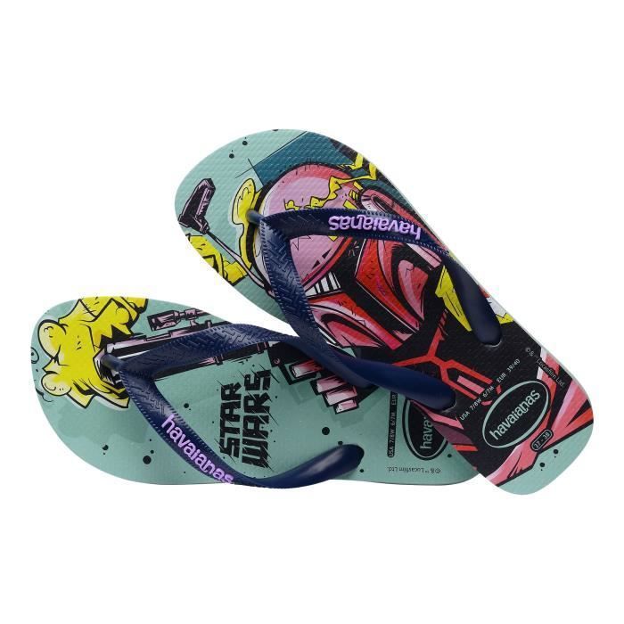 Tong Havaianas Star Wars Homme Argile Bleu Marine