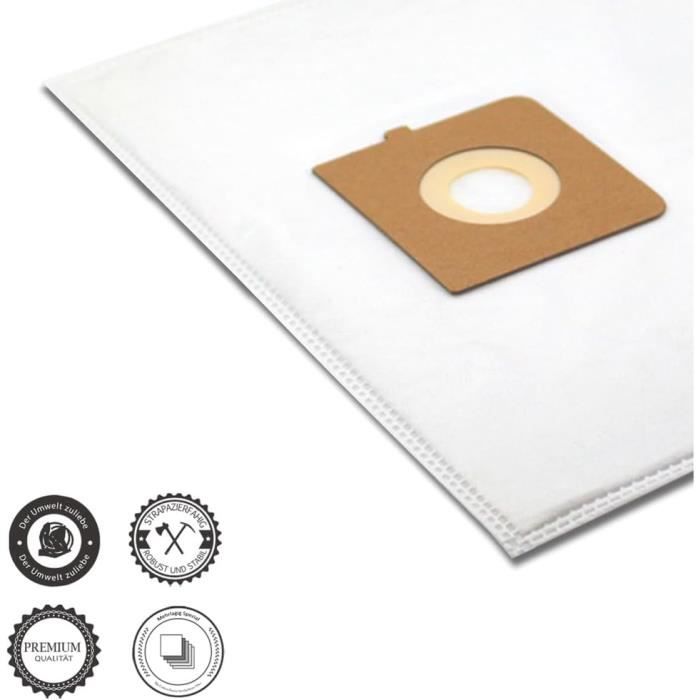 Sacs D'aspirateur Hilti - Lot De 10 Pièces - Compatibles - En Papier Blanc - Neufs