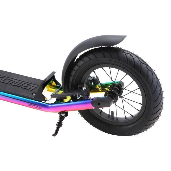 Trottinette STAR SCOOTER Pour Enfants 8+ Ans - Pneus Pneumatiques - Guidon Réglable 85-96.5cm - Cadre Acier