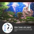 1pc Aquarium Lampe d'éclairage LED Cadre decoration artificielle - fond de decor - figurine aquarium decoration de l'habitat-3