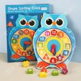 TD® Horloge en grenouille pour enfants montre chiffre grenouille accessoire de jeu ludique apprentissage horaire amusant nouveau-3