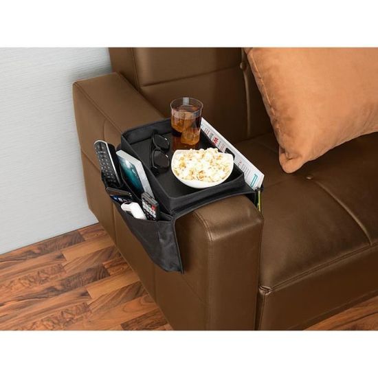 ORGANISATEUR D'ACCOUDOIR DE Canapé, Organisateur D'accoudoir Inclinable